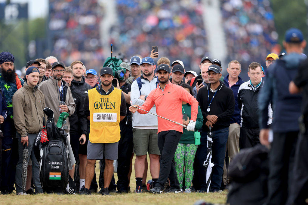 Shubhankar Sharma at The 151st Open